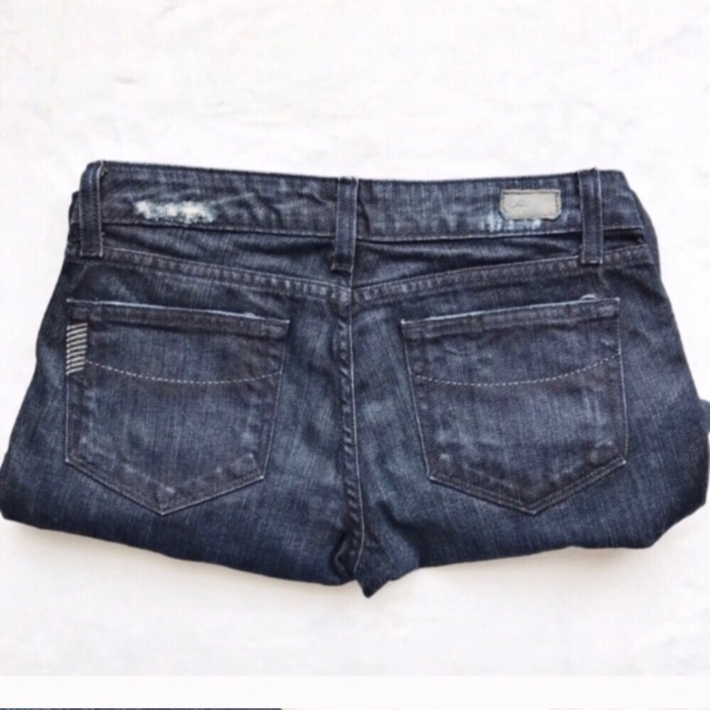 Paige Laurel Canyon Distressed Boot Jeans - Picture 5 of 8